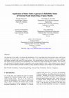 Research paper thumbnail of Application of safety index approach to reliability study of external tank attach ring of space shuttle