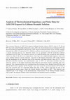 Research paper thumbnail of Analysis of Electrochemical Impedance and Noise Data for AISI-310 Exposed to Lithium Bromide Solution