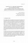 Research paper thumbnail of "EMOCIONA-TIC" APRENDER APRENDIENDO CON NUESTROS MAYORES. UNA EXPERIENCIA EDUCATIVA UNIVERSITARIA DESDE LA INVESTIGACIÓN ACCIÓN PARTICIPATIVA