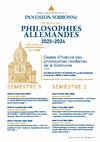 Research paper thumbnail of Intervention au séminaire "Philosophies allemandes"