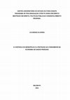 Research paper thumbnail of O controle de monopolio e a proteção ao consumidor na economia de dados pessoais