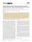 Research paper thumbnail of Changing the Chairs: Impact of Workshop Activities in Assisting Chemistry Department Chairs in Achieving Racial and Ethnic Diversity