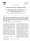 Research paper thumbnail of Impaired movement control in Alzheimer's disease