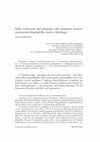 Research paper thumbnail of Sulla violazione del principio del neminem laedere: costruzioni dogmatiche, teorie e ideologie