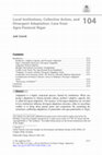 Research paper thumbnail of Local Institutions, Collective Action, and Divergent Adaptation: Case from Agro-Pastoral Niger