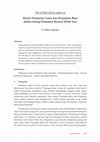 Research paper thumbnail of Tradisi kenabian. relasi Perjanjian Lama dan Perjanjian Baru dalam terang dokumen Komisi Kitab Suci