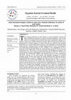 Research paper thumbnail of Some hormonal changes related to some trace elements deficiency in ration of male lambs