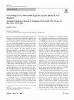 Research paper thumbnail of Walz, J. [Review of Consuming ivory: mercantile legacies of East Africa & New England, by A. Kelly]. Historical Archaeology, 56(2), 360-361.