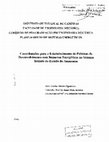 Research paper thumbnail of Contribuições para o estabelecimento de politicas de desenvolvimento com impactos energeticos no sistema isolado do Estado do Amazonas