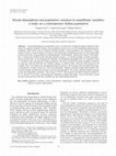 Research paper thumbnail of Sexual dimorphism and population variation in mandibular variables: a study on a contemporary Indian population