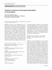 Research paper thumbnail of Temporal variations in basicranium dimorphism of North Indians