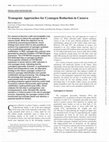 Research paper thumbnail of Transgenic Approaches for Cyanogen Reduction in Cassava