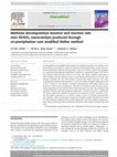 Research paper thumbnail of Methane decomposition kinetics and reaction rate over Ni/SiO2 nanocatalyst produced through co-precipitation cum modified Stöber method