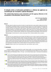 Research paper thumbnail of A relação entre a motivação partidária e o dilema da agência na  constituição do Conselho Judicial Brasileiro