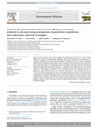 Research paper thumbnail of Assessing the hydrogeochemical processes affecting groundwater pollution in arid areas using an integration of geochemical equilibrium and multivariate statistical techniques