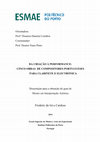 Research paper thumbnail of Da criação à performance: cinco obras de compositores portugueses para clarinete e electrónica