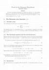 Research paper thumbnail of Proof of the Riemann Hypothesis -  by MARCELLO COLOZZO  -   https://www.facebook.com/groups/131796310284127/permalink/2914126762051054/