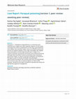 Research paper thumbnail of Case Report: Paraquat poisoning