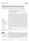 Research paper thumbnail of Performance Evaluation of a Prestressed Belitic Calcium Sulfoaluminate Cement (BCSA) Concrete Bridge Girder