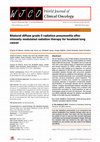 Research paper thumbnail of Bilateral diffuse grade 5 radiation pneumonitis after intensity modulated radiation therapy for localized lung cancer