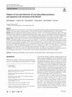 Research paper thumbnail of Patterns of care and outcomes of low-lying adenocarcinoma and squamous cell carcinoma of the rectum