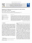 Research paper thumbnail of Integration of strategic and tactical decisions for vendor selection under capacity constraints