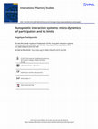 Research paper thumbnail of Autopoietic interaction systems: micro-dynamics of participation and its limits