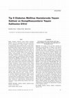 Research paper thumbnail of Tip II Diabetes Mellitus Hastalarinda Yaşam Kalitesi ve Komplikasyonlarin Yaşam Kalitesine Etkisi