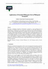 Research paper thumbnail of Applications of Extended Plithogenic Sets in Plithogenic Sociogram