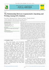 Research paper thumbnail of The Relationship Between Argumentative Speaking and Writing Among EFL Students