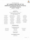 Research paper thumbnail of Daily-resolved maternal diet and early feeding history from histologically-defined compositional profiles of human dental enamel by laser-based mass spectrometry (LA-ICPMS)