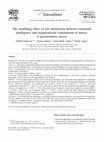 Research paper thumbnail of The mediating effect of job satisfaction between emotional intelligence and organisational commitment of nurses: A questionnaire survey