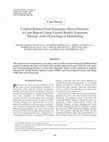 Research paper thumbnail of Combat-Related Post-Traumatic Stress Disorder: A Case Report Using Virtual Reality Exposure Therapy with Physiological Monitoring