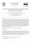 Research paper thumbnail of Parametric and nonparametric Granger causality testing: Linkages between international stock markets