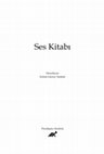 Research paper thumbnail of Ses Kitabı