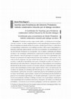 Research paper thumbnail of Aportes para Enseñanza del Derecho Probatorio: método colaborativo inducido por el diálogo socrático