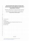 Research paper thumbnail of Characterization of the aqueous fractions from hydrotreatment and hydrothermal liquefaction of lignocellulosic feedstocks