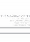 Research paper thumbnail of The Meaning of “Tree” in Two Different Tupí-Guaraní Languages from Two Different Neotropical Forests