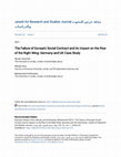 Research paper thumbnail of The Failure Of Europe’s Social Contract And Its Impact On The Rise Of The Right Wing:, Germany And UK Case Study