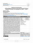 Research paper thumbnail of Diachronic Interpretation of Phonological Processes in Vowel and Consonant Systems: Bomhard's Nostratic Tree Phylogeny for *p h aħ-(~ *p h ǝħ