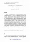 Research paper thumbnail of Aporías políticas presentes en las caracterizaciones literarias del pueblo alrededor de los primeros populismos latinoamericanos