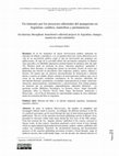 Research paper thumbnail of Un itinerario por los proyectos editoriales del anarquismo en Argentina: cambios, maniobras y permanencias