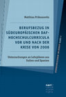 Research paper thumbnail of Berufsbezug in südeuropäischen DaF-Hochschulcurricula vor und nach der Krise von 2008