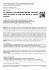 Research paper thumbnail of The Influence of Financial Knowledge, Attitudes, And Behavior Literacy on Intention in Using Mobile Banking of Millennial Generation