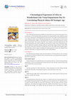 Research paper thumbnail of Chronological Experience of Alice in Wonderland-Like Visual Impairment Due To Correlating Physical Abuse till Teenager Age