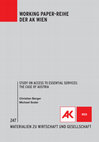 Research paper thumbnail of Study on access to essential services: The Case of Austria (MWuG, 2023)