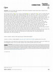 Research paper thumbnail of Correction: Cancer risks by gene, age, and gender in 6350 carriers of pathogenic mismatch repair variants: findings from the Prospective Lynch Syndrome Database