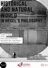 Research paper thumbnail of International Workshop: "Historical and Natural World in Hegel’s Philosophy" (Padova, 14 June 2023)