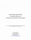 Research paper thumbnail of Campus Prophets, Spiritual Guides, or Interfaith Traffic Directors? The Many Lives of College and University Chaplains