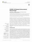 Research paper thumbnail of COVID-19-Related Intracerebral Hemorrhage